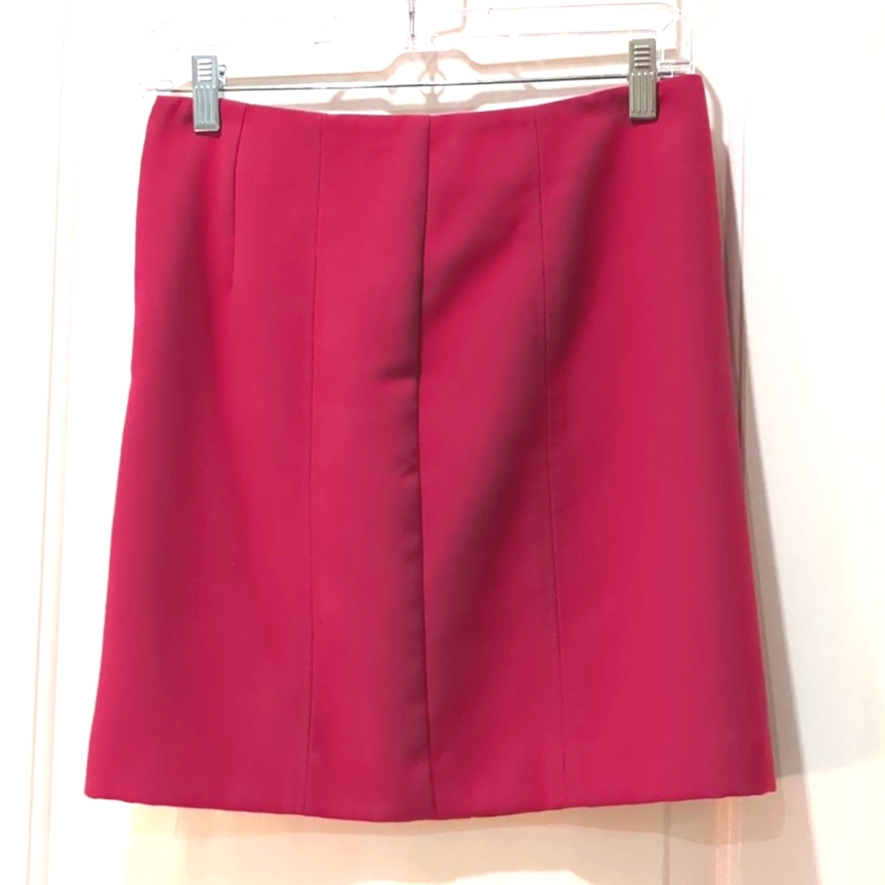 LOFT pink mini shirt in size OP
